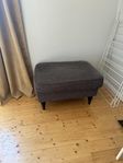 Soffa+fåtölj+2 fotpallar
