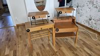  Retro teak möbler till salu.