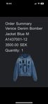 Arigato jeans jacka/hoddie