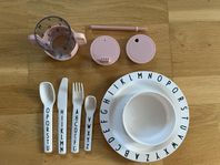 Design Letters barnservis och bestick 