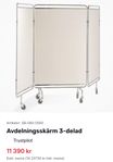 Avdelningställning för snygg och effektiv rumsdelning