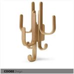Woody väggkrok, i ek, Cooee Design