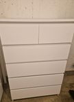 ikea malm byrå med 6 lådor