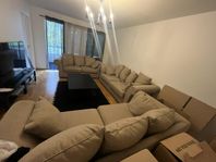 Soffgrupp – 3-sits & 2 x 2,5-sits – Stilren och rymlig