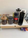 Ikea elloven monitor stand with drawer white