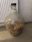 Vin Damejeanne, glasflaskor 25L
