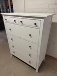 fint Hemnes trä byrå 6 lådor