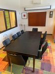 Konferensbord med 8 stolar 