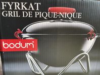 Säljes: Bodum portabel Fyrkat-grill (aldrig använd)!
