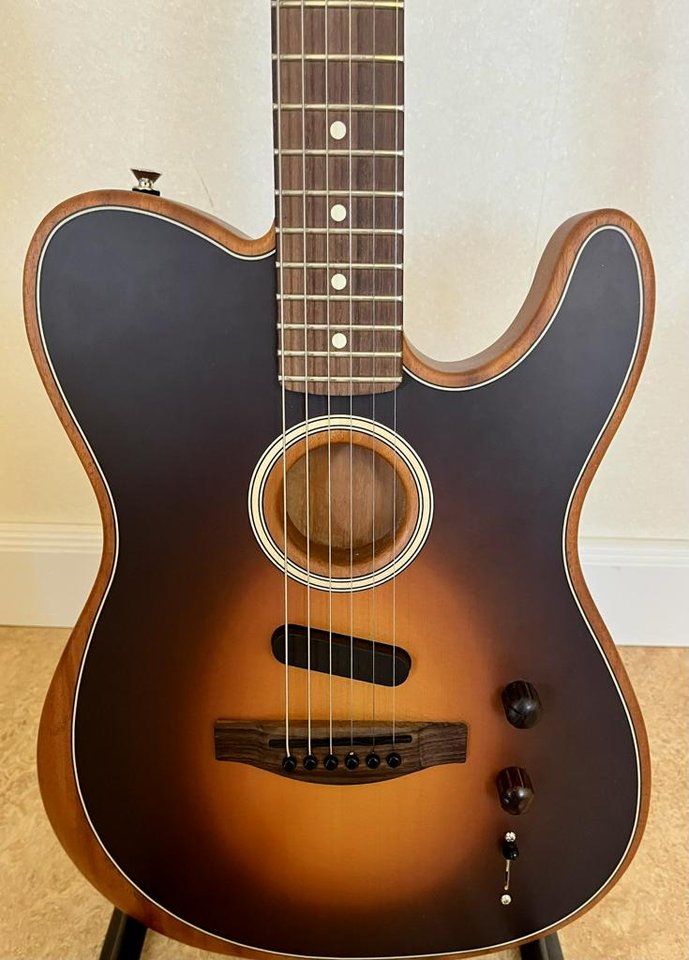 Fender Acoustasonic Tele Shad...