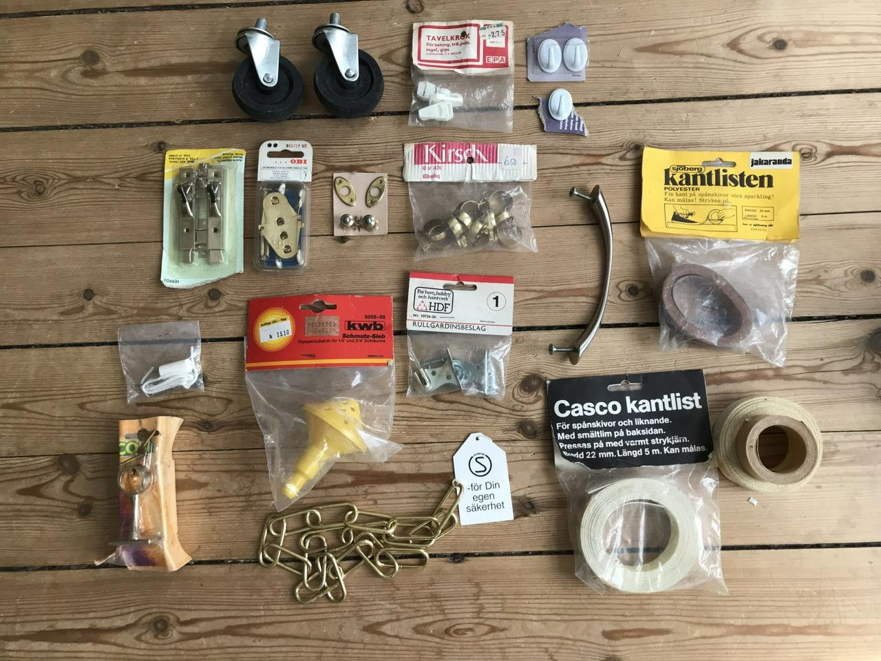 Diverse småprylar för hemmafi...