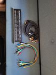 patchbay + kablar