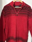 Red CHAPS Ralph Lauren sweater 