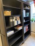 Hemnes bokhyllor svarta
