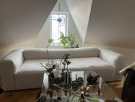 Grand 3-Sitssoffa Minetyg, Moon White från Decotique
