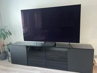 Tv bänk IKEA med glas 