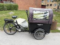 Lådcykel elcykel 6 växlar, 4 sittplatser, GRATIS LEVERANS