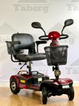 Taberg T208 promenadscooter röd