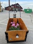 Eldriven lådcykel - nyservad med nytt batteri