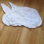 Ny med tag, Söt ljusrosa lek matta barnmatta kanin, Newbie