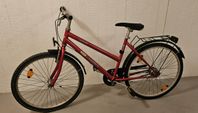 Cykel Logan 24tum 4vxl röd