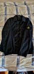 Stone Island overshirt old effect brushed cotton black. NY!