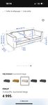 2st 3-sits soffa ikea vit