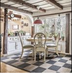 Underbart Massivt Köksbord i Chabbychic stil