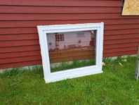 3-Glasfönster med karm