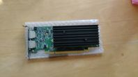 Lågprofil ljudlös strömsnål GPU med 2 DisplayPort