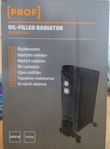 Elradiator Oljefylt 2000W svart