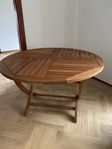 Trädgårdsbord i teak 