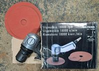 Slipmaskin /tryckluft för fiberrondeller