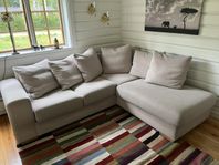 Soffa med divan