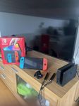 Nintendo Switch OLED (Mycket bra skick) med tillbehör 