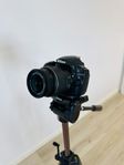 Nikon D3200 + Hama stativ