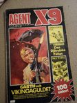 Agent x9 böcker ca 110 st