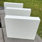  3 små hyllplan, Lack,IKEA,26*30 cm. Fint skick