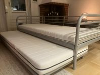 IKEA Sängram 2st 90x200 sängar inkl madrasser