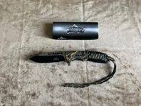 14. MASTER USA Fällkniv CAMOUFLAGE ( HELT NY )