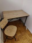 Desk Kullaberg IKEA with Chair included