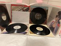 LP-skivor 6 beg. ”Beatles”2 band 4 solo 60/70/80-tals