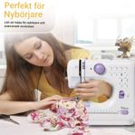 Bärbar Elektrisk Symaskin med 12 Sömmar