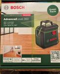 KRYSSLINJELASER BOSCH ADVANCEDLEVEL 360 Ny