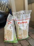 Peewee pellets två säckar 