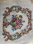 Stolsitsar i Petit Point, 2 st 