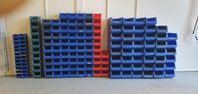 Plastbackar system Arca/Perstorp, olika storlekar