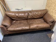 lädersoffa 2 sits 