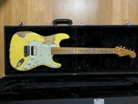 Sonnemo Custom Vintage ST OW Nitro Yellow Custom HSS
