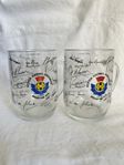 Ölglas Skottland pint fotbolls-VM 1978